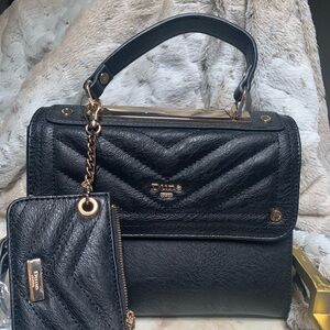 Dune London Vegan Leather Satchel Crossbody Bag